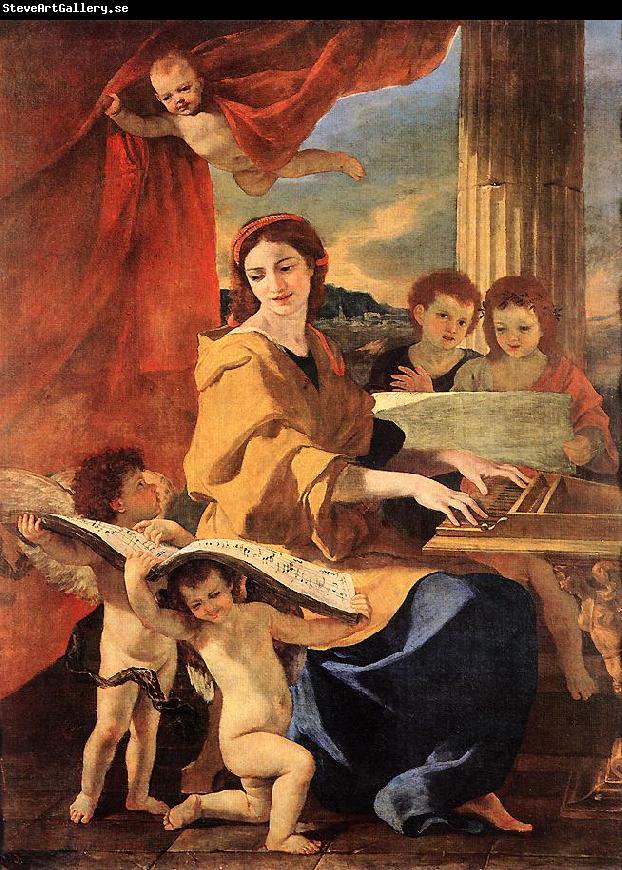 POUSSIN, Nicolas St Cecilia af